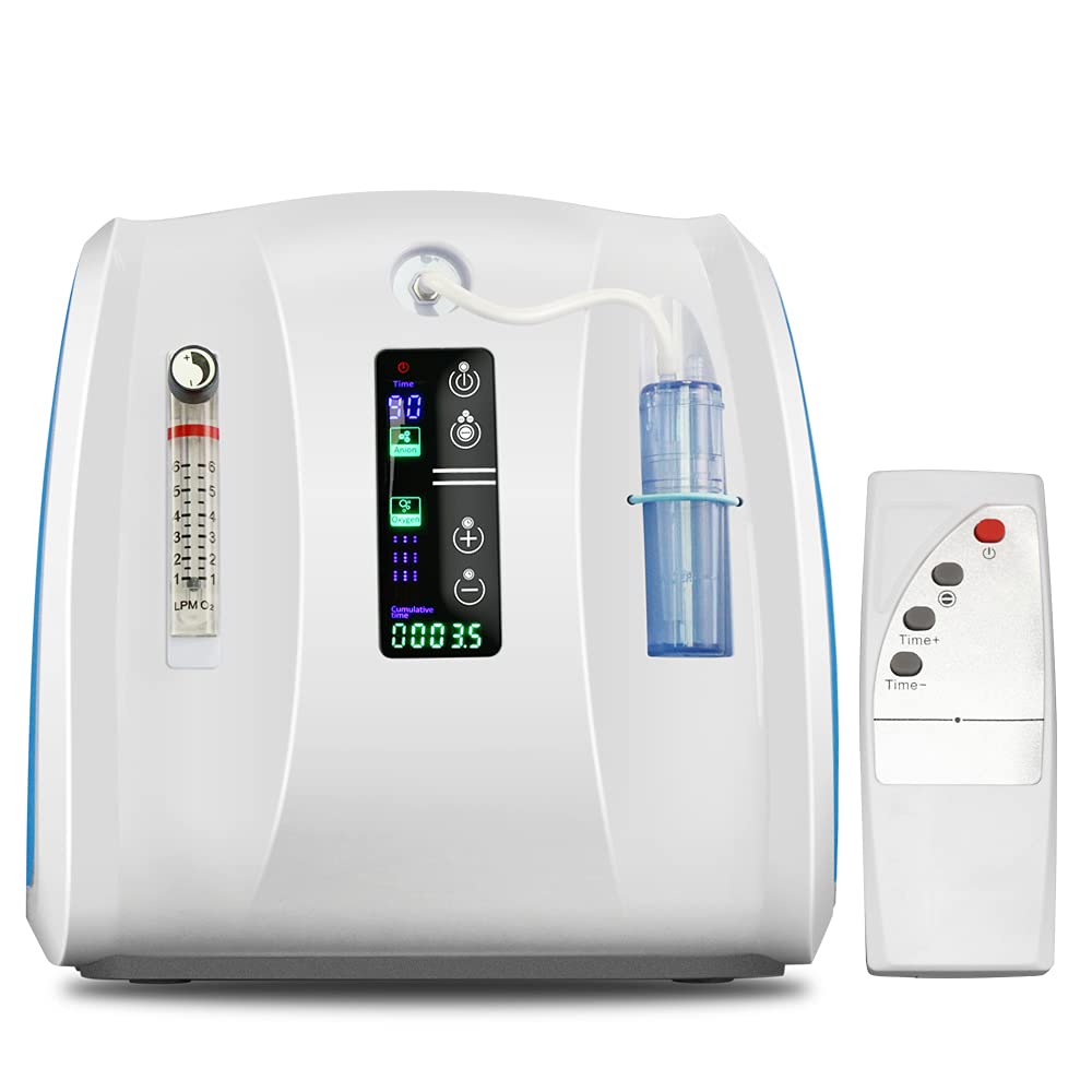 Buy Portable Oxygen Concentrator Generator 1-6L/Min Adjustable Oxygen ...