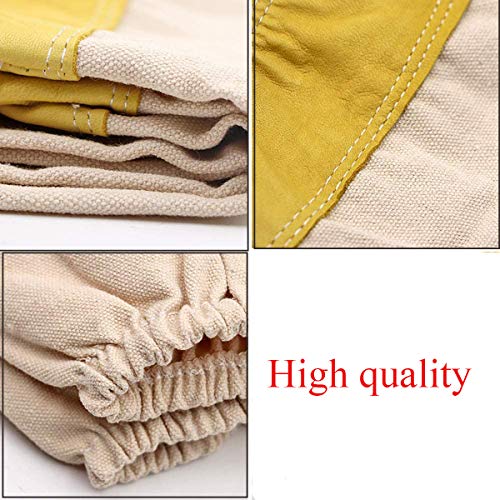 dancepandas Imkerhandschuhe 2 Paar Bienenzucht Handschuhe Ziegenleder Schutzhandschuhe Bienenzucht Beekeeping Gloves für… – Bild 4