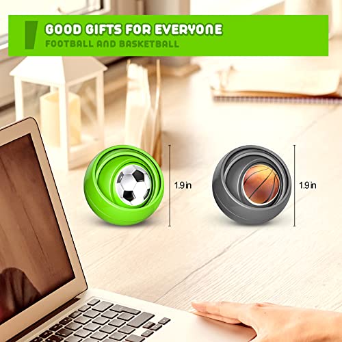 Zzq New Fidget Toy For Kids Teens Adults, Fidget Spinner Toys, Exercise Finger Flexibility/Stress Relief/Anti-Anxiety Mini Gadget To Relax And Decompress, Sensory Toy For Boys Girls (Gray) #TOP6