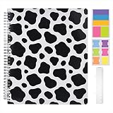 Nelovi Cute Large Spiral Notebook College Ruled, 11" x 9.5" with Durable Hardcover, 160 College Line