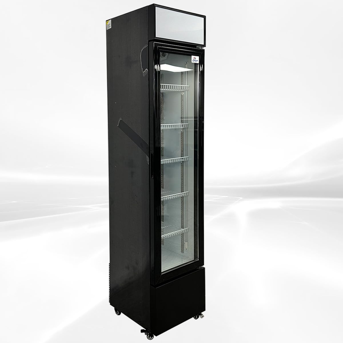 Amazon.com: Refrigerador Comercial Vidrio 1-Puerta Estrecha 16