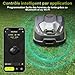 SUNTEK Robot Lawn Mower without Boundary, AI Pure Vision Robotic Mower for 600 m² with Auto Mapping, Slope up to 35°, IPX5 Waterproof Rating, Automatic Mapping, APP Control