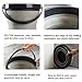 Collapsible Dish Tub Bucket Set Folding Washbasin Water Tub Portable Lightweight Washing Basin Keg Foldable Plastic Washtub BPA-Free Washbowl Pail for Home Camping Outdoor Kitchen BBQ by Fantasyshop