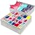 Sorbus Set of 4 Foldable Drawer Dividers, Storage Boxes, Closet Organizers, Under Bed Organizer (White)