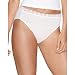 Hanes Women's Cotton with Lace Hi-Cut Panty (Pack of 5)