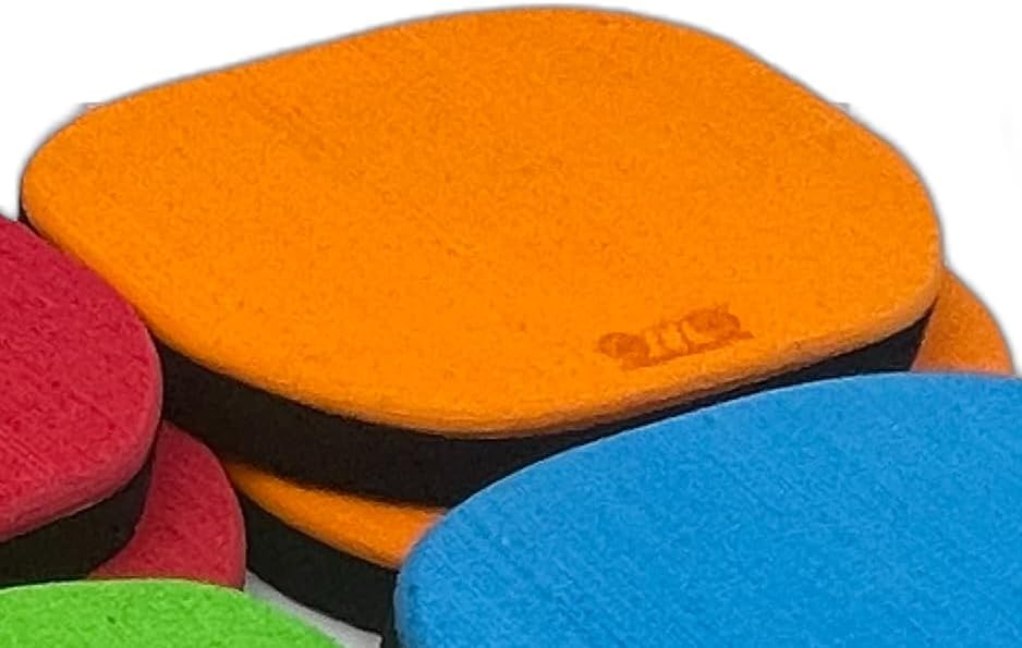 Otto Components C-Pads Color Replacement Aerobar Arm Pads - Compatable with Speed Shop 51 Pads - with Hook Sheet for Triathlon and Time Trial Bikes