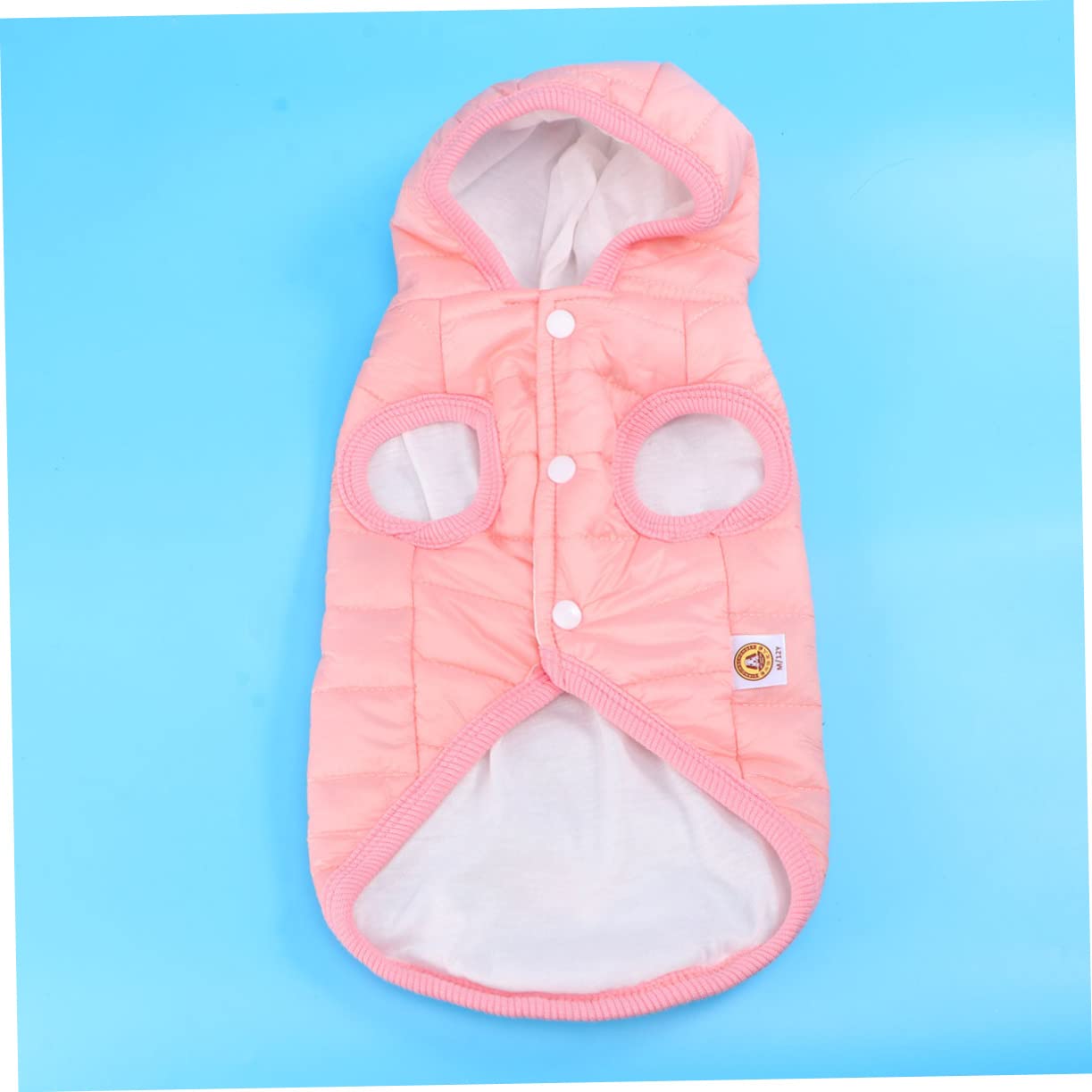 minkissy 3piezas Ropa De Invierno para De Algodón para y Gatos Sudadera Cálida y Traje De Invierno para Cachorros XS Color Rosa