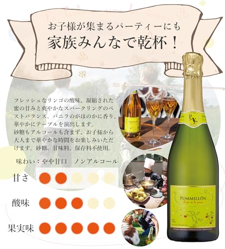 アレグレス ポミヨン ノンアルコールシードル 750ml