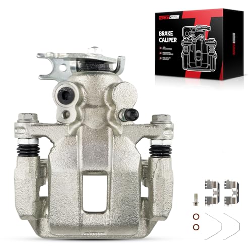Image of Torchbeam Rear Brake Caliper Right for Honda 2008-2012 Accord, Acura 2009-2014 TSX, Rear Right Caliper Replace # 19B3358