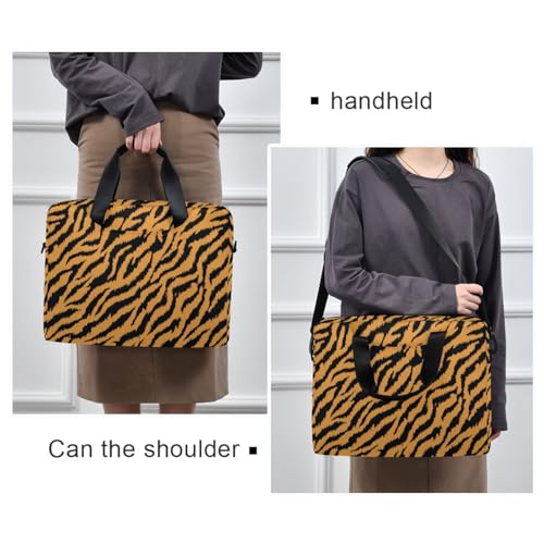 Funda para Laptop 15.6" con Asa y Correa Animal Tigres miniatura 2