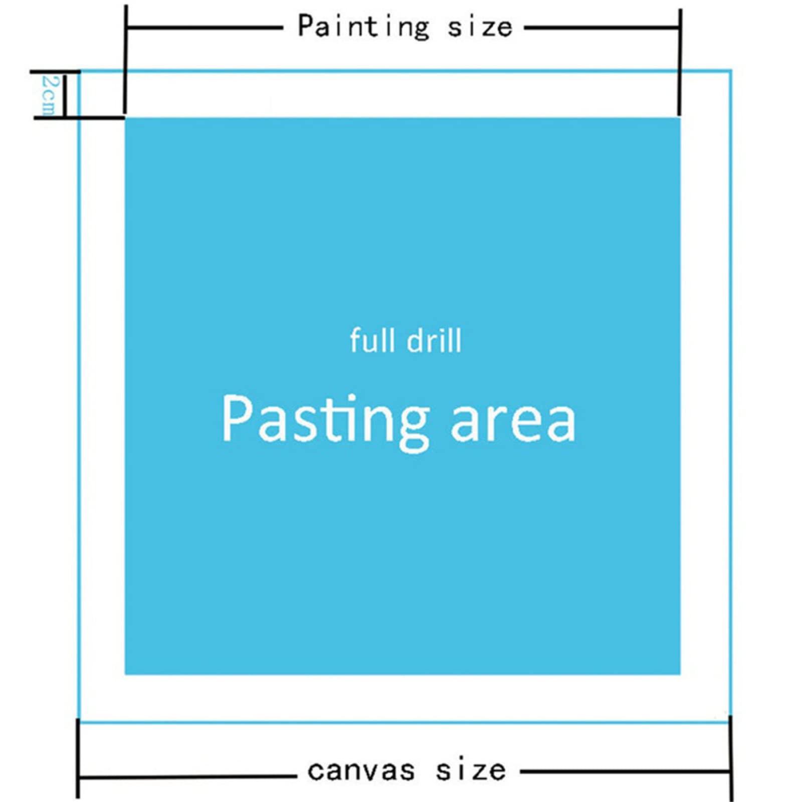 DIY zestawy do malowania diamentami 5D, pełne wiertło diamentowy obraz dla dorosłych i dzieci, kryształ górski haftowanie obrazy do dekoracji ścian domu - 70 x 140 cm (paw zwierzęcy)