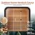 Outdoor Steam Sauna for 4-6 Person, Traditional Cube Saunas Spa, Traditional Barrel Wooden Sauna with ETL-Certified 6KW Stove, 0-195? (82.68”x 70.87”x 82.68”, Canadian Spruce)