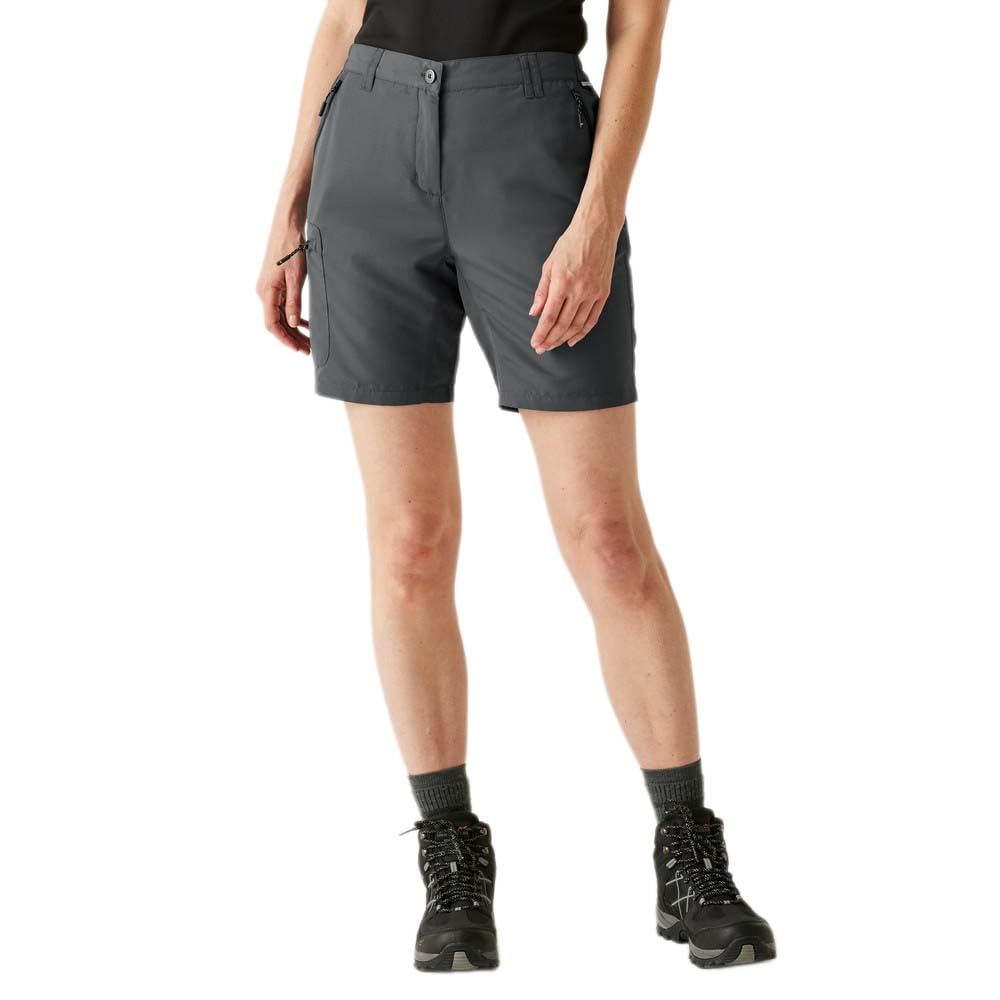 Regatta Women's Grey Chaska Iii Walking Shorts in Size 16, Sports Direct