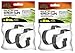 (4 Pack) Zilla Reptile Terrarium Covers Non-Locking Screen Clips, 30G+