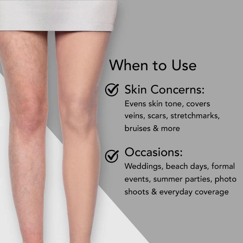 ダーマブレンド Leg and Body Makeup Buildable Liquid Body Foundation Sunscreen Broad Spectrum SPF 25 - #Deep Golden 70W 100ml/3.4oz