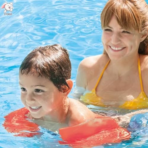 Image of Storio Inflatable Swimming Pool Safety for Kids | Pool Safety for Swimming Training & Fun for Boys and Girls (Age 3-6 Years)