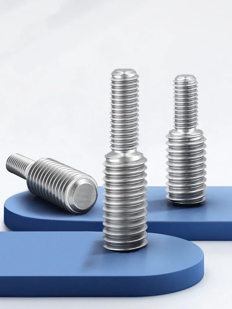 304 Stainless Steel M3 M4 M5 M6 M8 M10 M12 M14 M16 M20 Thread Adapter Male To Male Conversion Double Head Transfer Screw Bolt - 13 - View #3