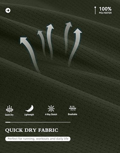 Image of G Gradual Men's Quarter Zip Pullover Running Athletic Shirts Long Sleeve