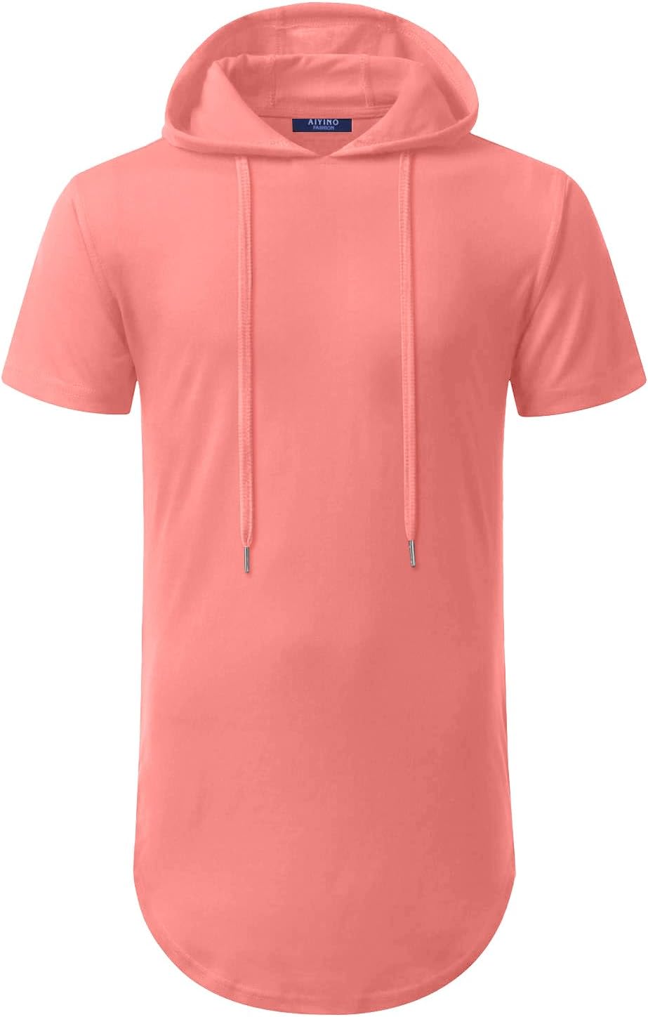 Aiyino Men's S-5X Short Sleeve Fashion Athletic Hoodies Sport Sweatshirt Hip Hop Pullover