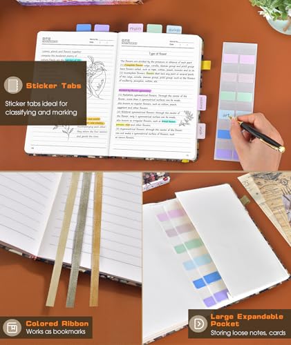 Carnet de notes A5 pour écrire sans manquer de place avec 256 pages - 4