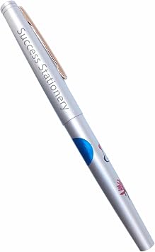 Hero Pen Original Fountain Ink Pen 343 Model Pens White Colour Cartridge Type Handmade Painting Fine Nib Set of 3 Pens - 6 Cartridge Free