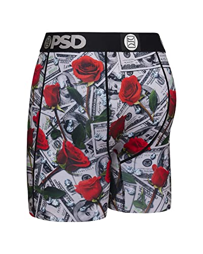 PSD Men's Cash & Roses Boxer Briefs, Multi, XL3
