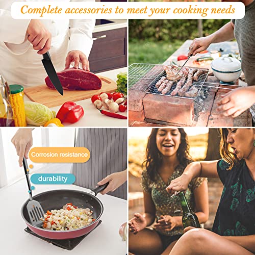 Ccjk 33Pcs Portable Camping Utensils Cookware Set Stainless Steel Camping Kitchen Utensils Outdoor Cooking Set With Camping Utensil Organizer Bag For Travel Bbq Grilling Picnic Rv Party And More #TOP1