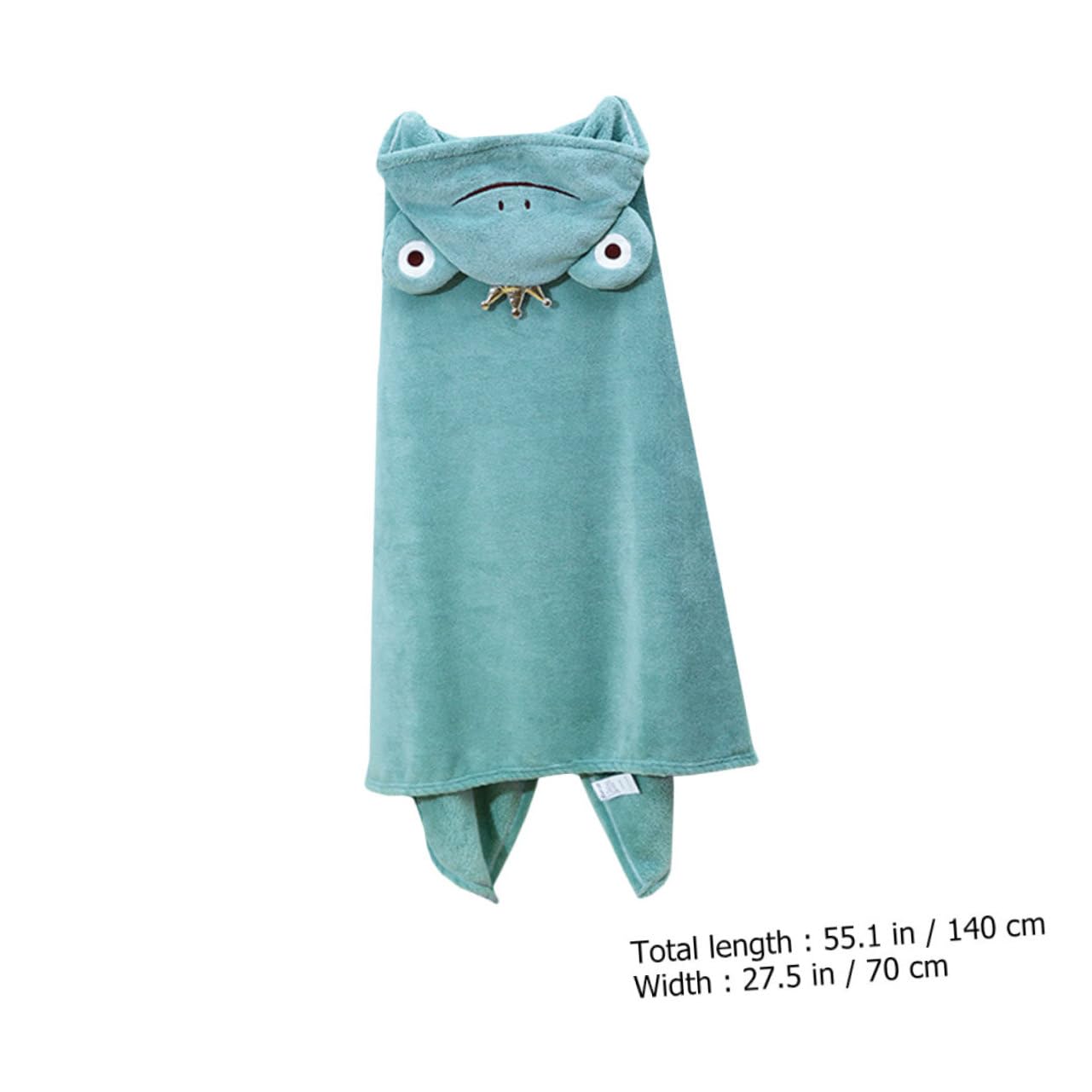 Abaodam Serviette de Bain à Capuche pour Tout-Petits Douce Absorbante Et Facile à Enrouler pour Le Confort de Bébé
