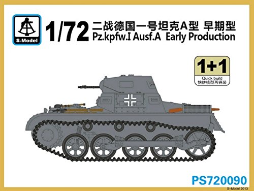 Amazon | S-MODEL 1/72 ドイツ I号戦車A型 初期型 2両セット