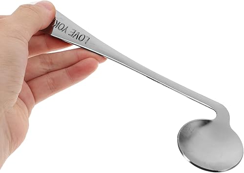 Miniatura 4 de Juego de utensilios adaptativos para zurdos, tenedor y cuchara en ángulo de acero inoxidable, cuchara de fácil sujeción, cuchara de desplazamiento