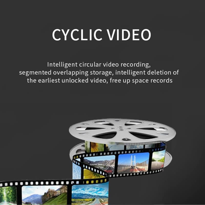 HD Driving Recorder, 1080p High-Definition Recording, 2.4-inch Dash Cam Front, Dashcam with Night Vision