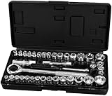 Performance Tool 1950 40-Piece Socket Set