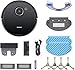 ECOVACS DEEBOT OZMO 920 2in1 Mopping Robotic Vacuum with Laser Navigation, No-Go Zones, Systematic Cleaning, Multi-Floor Mapping, Works with Alexa & App, Large, Black