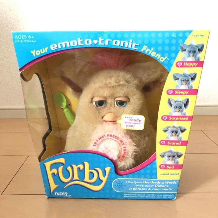 Amazon.co.jp: ファービー 2 英語版 2005 モカベリー 水色 青目 海外版  