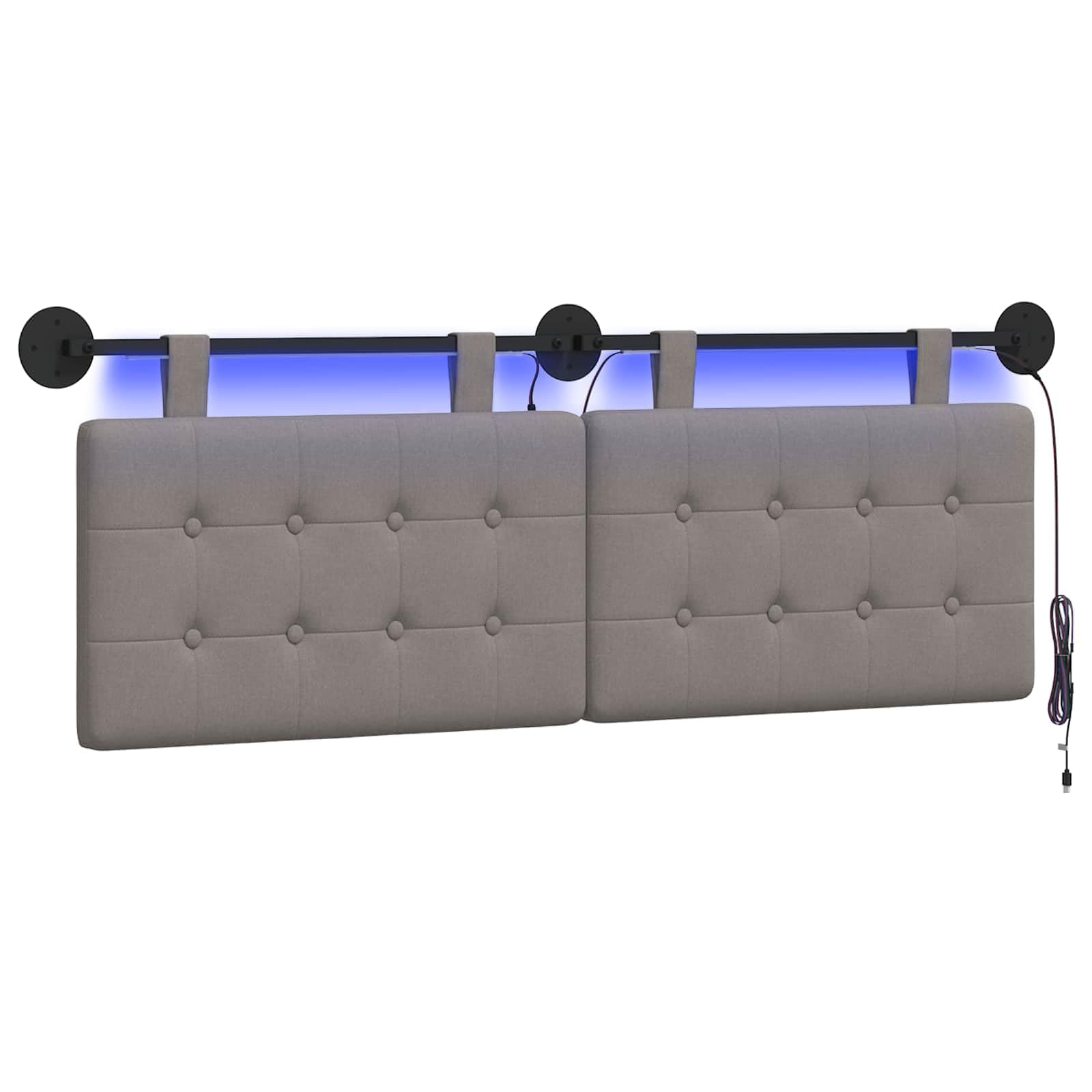 Cabecero Colgante Topo Tela,7.134kg-3424435