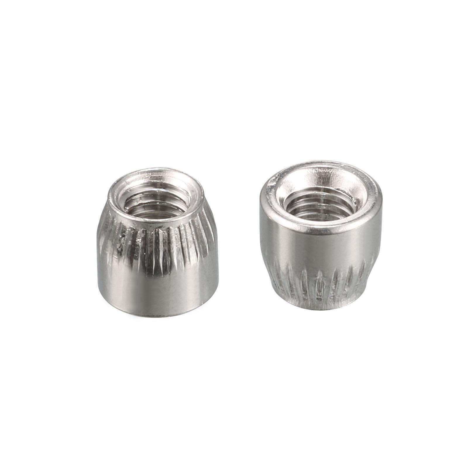 Tool Parts and Accessories M6 Female Thread Stainless Steel Conical Cap Tapered Cone Nut 10pcs (#CN-140824-08917)