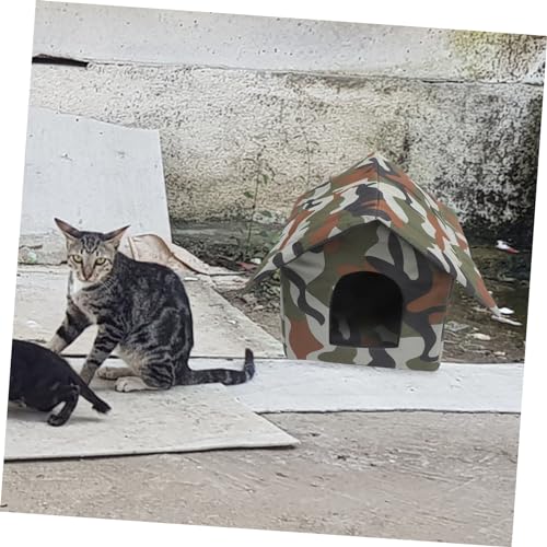 BESPORTBLE Para Gatos Ao Ar Livre Casa Para Dormir Casa Para Gatos Casa Para Gatos Lavável Ao Ar Liv