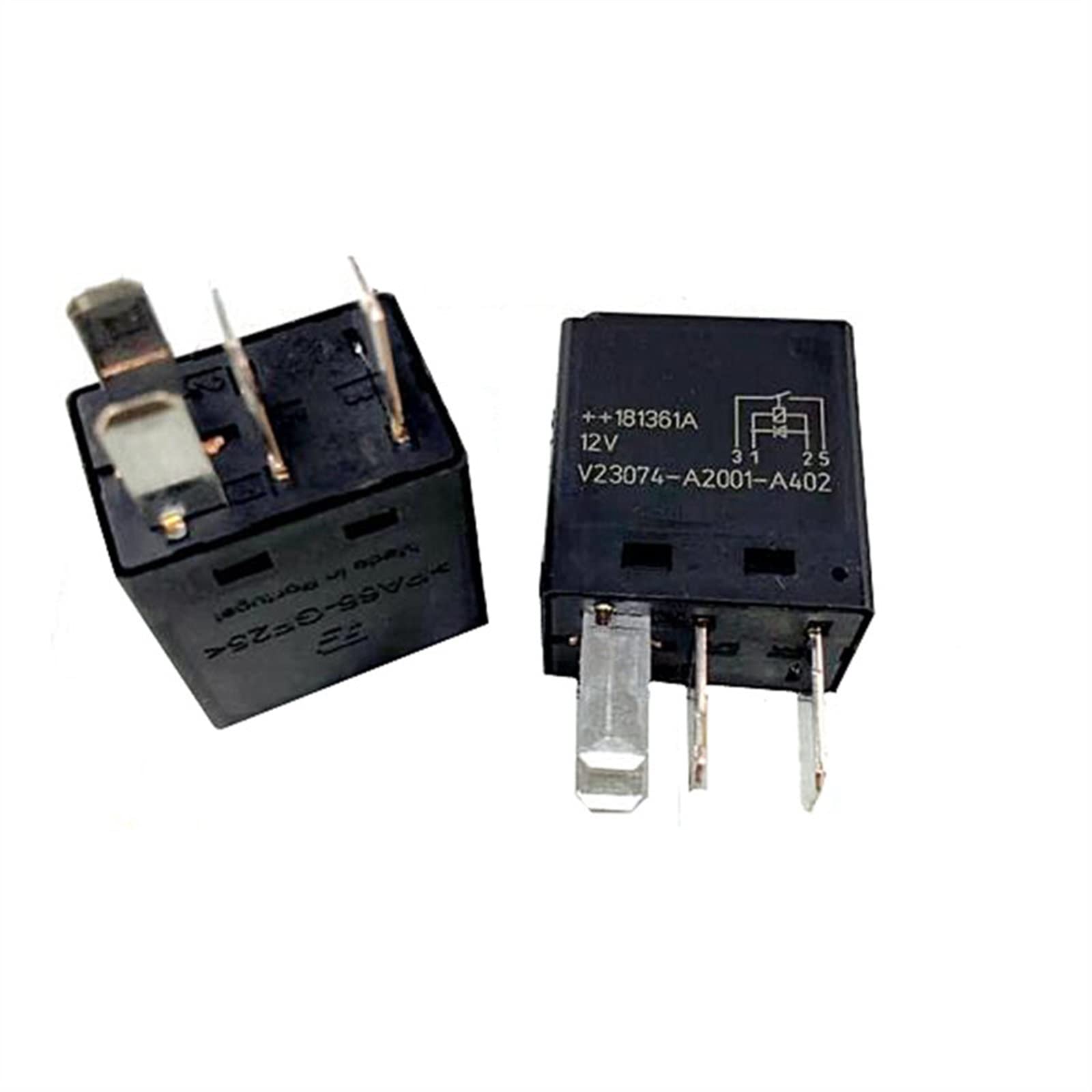GJZIFGFWQ Relay V23074-A2001-A402 V23074 A2001 A402 V23074A2001A402 12VDC DC12V 12V 40A 4PIN autorelay(2PCS)