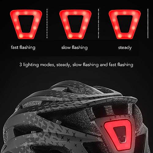 Casco de bicicleta ajustable 56-61 cm para evitar impactos en montaña 2