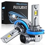 rimthin Fog Bulbs, H11 H8 H16 Fog Light Bulbs, Plug&Play, Pack of 2