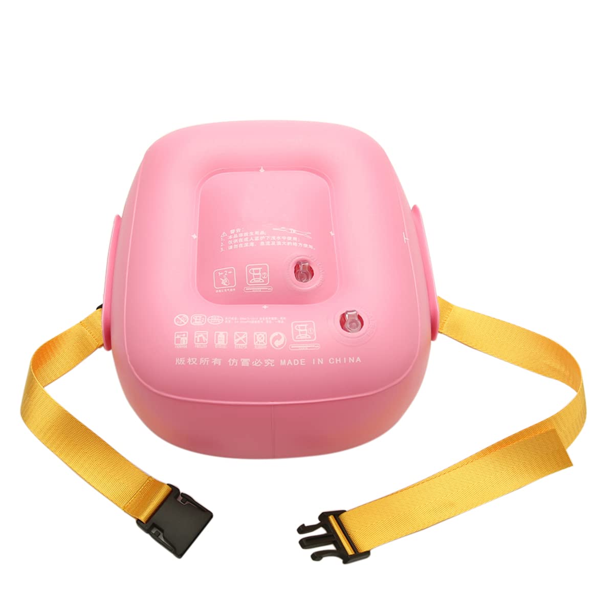 Inflatable Back Float Safety Swimming Bubble Adjustable Swim Belts Floaties Device for Kids Swim Floaties for Swimming Beginners Sport Pool Lesson