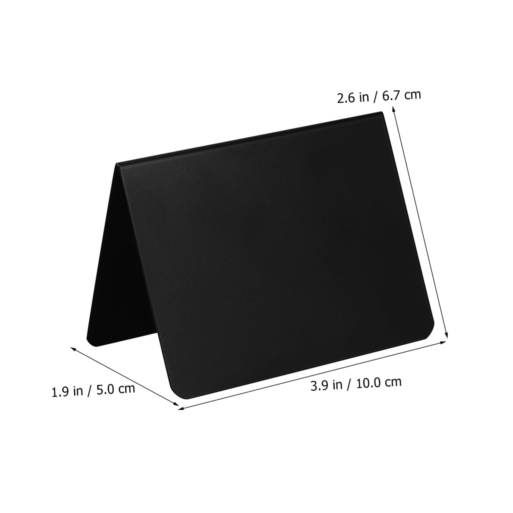 Operitacx 60stücke Mini Kreidetafeln Mit Doppelseitige Schwarze Form Stifte Und Reinigungstücher Für Buffets Hochzeiten Und Preisbeschriftungen