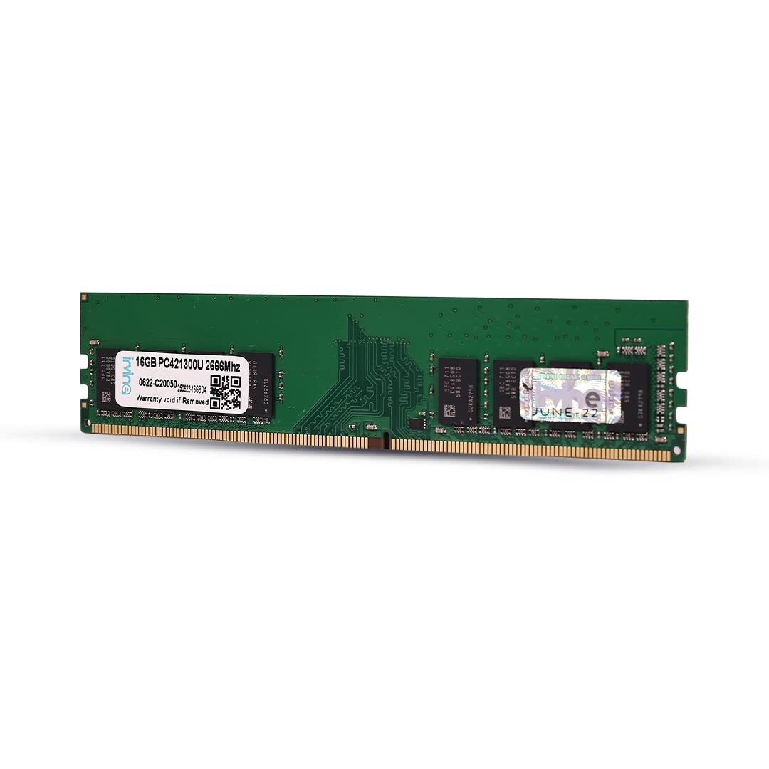 Irvine 16 GB DDR4 2666 MHz Desktop RAM | 288-Pin | Non Ecc Unbuffered UDIMM | CL-11| PC4-21300 | 1Rx8 or 2Rx8 | Highly Durable Memory for Standard & Gaming Desktop PC | 3 Year Warranty (B09GMS4KV4) Amazon Price History, Amazon Price Tracker