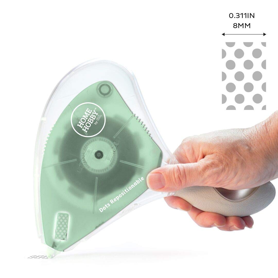 HomeHobby by 3L Refill Grand Tape Runner - Dots - Repositionable