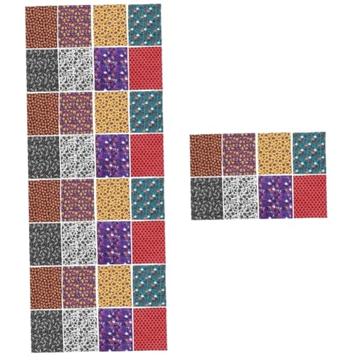 Matériaux de couture Halloween 40 pièces patchwork pour loisirs créatifs