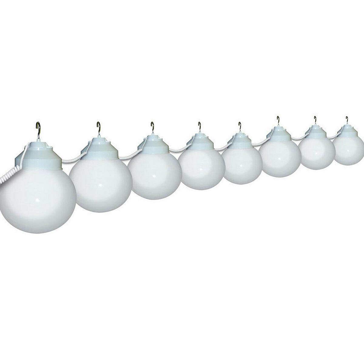 TentandTable 8 Globe White Color String Lights Designed for Lighting Outdoor Parties and Events