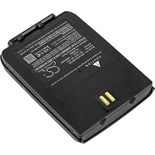 SPANN Battery Replacement for HYT X1e, X1p, Part No: BL1401, BL1809 7.4V