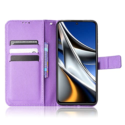 Capa flip carteira PU de luxo cor sólida compatível com Xiaomi Poco M 3 4 M3 M4 pro M4pro 4G capa de