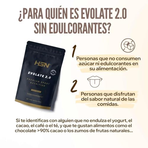 HSN Aislado de Proteína de Suero CFM Evolate 2.0 (Sin Edulcorantes) | Vainilla 2Kg | Whey Protein Isolate 90% + Enzimas DigeZyme® | No Incluye Dosificador | No-GMO, Vegetariano, Sin Gluten ni Soja - imagen 4