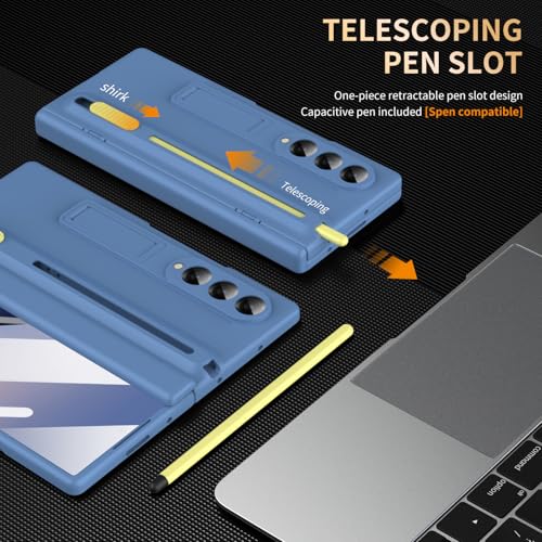 Funda Samsung Z Fold 3 con protector de pantalla y soporte de lectura integrado 2